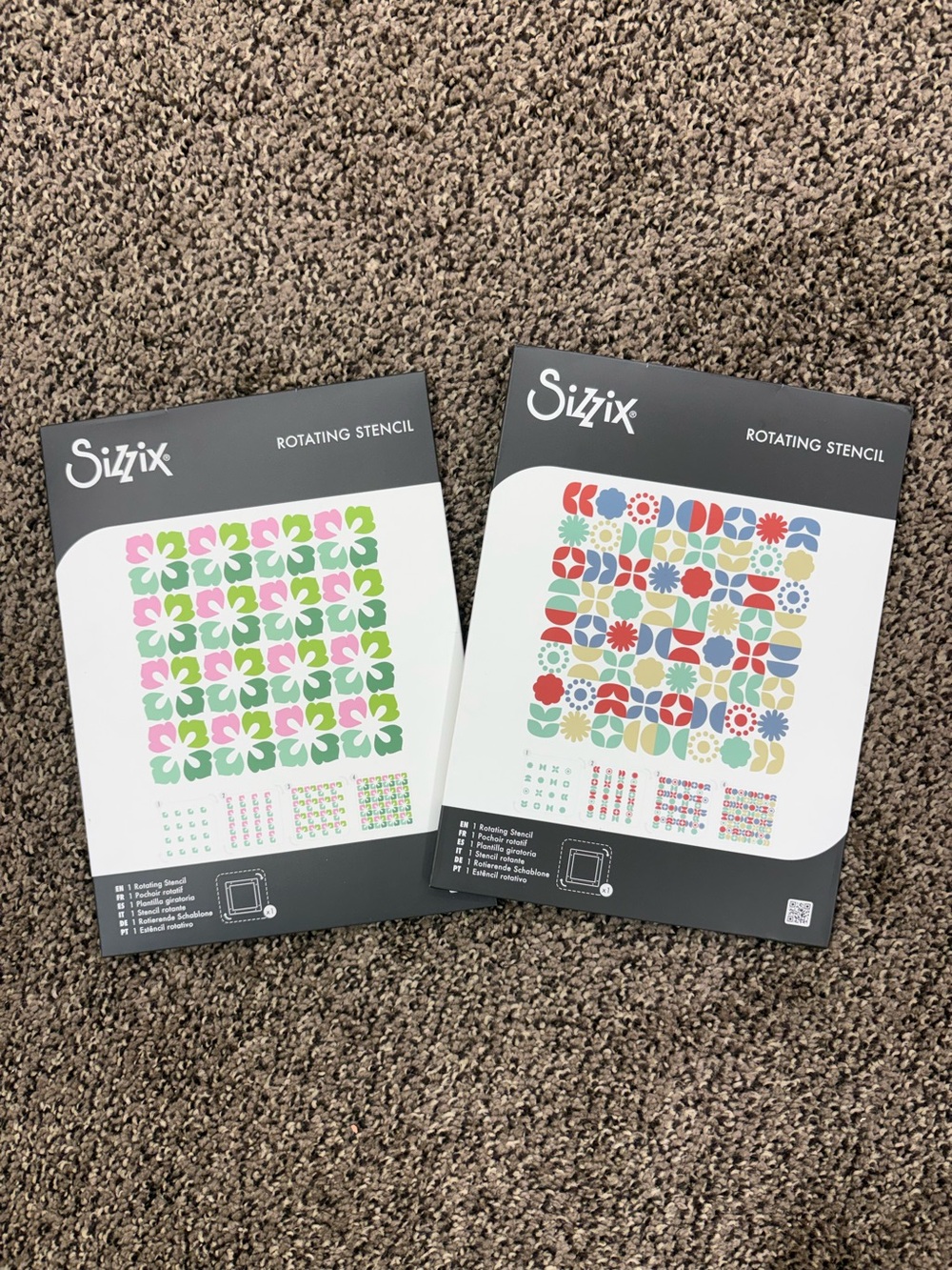 Sizzix Rotating Stencils - Picture 1 of 1
